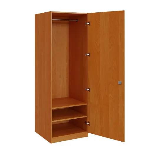 Q 13-60 skříň šatní, 1-dvéřová, 600x600x1800mm, olše jantar